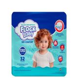 Fralda Descartável Flock Baby Dry Comfort Tamanho Xxg 32 Unidades