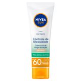 Protetor Solar Nivea Sun Uv Face Controle De Oleosidade Fps 60 Cor Clara 50ml