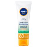 Protetor Solar Nivea Sun Uv Face Controle De Oleosidade Fps 60 Cor Clara 50ml