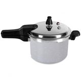 Panela de Pressão Brinox 5,4 L Antiaderente Ceramic Life Super - Cinza