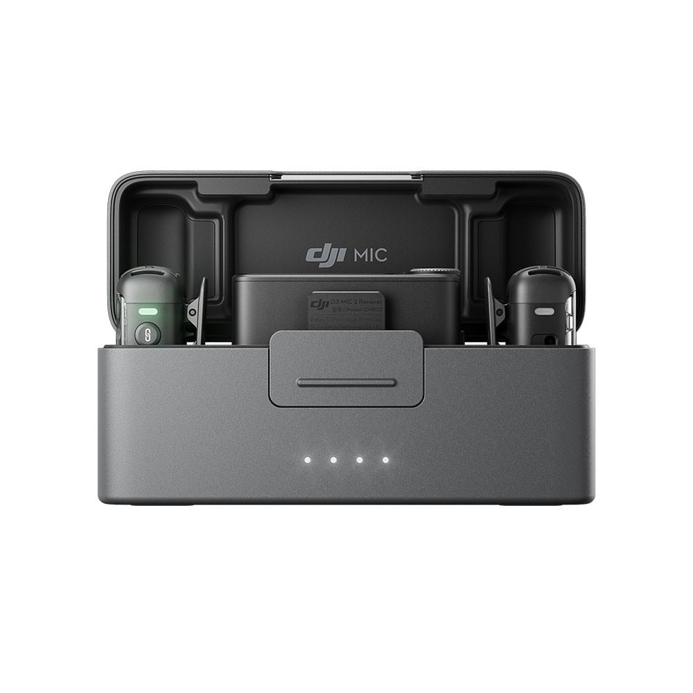 Microfone Dji Mic 2 2 Tx Microfone + 1 Rx Receptor + 1 Case De Carregamento - Dji116