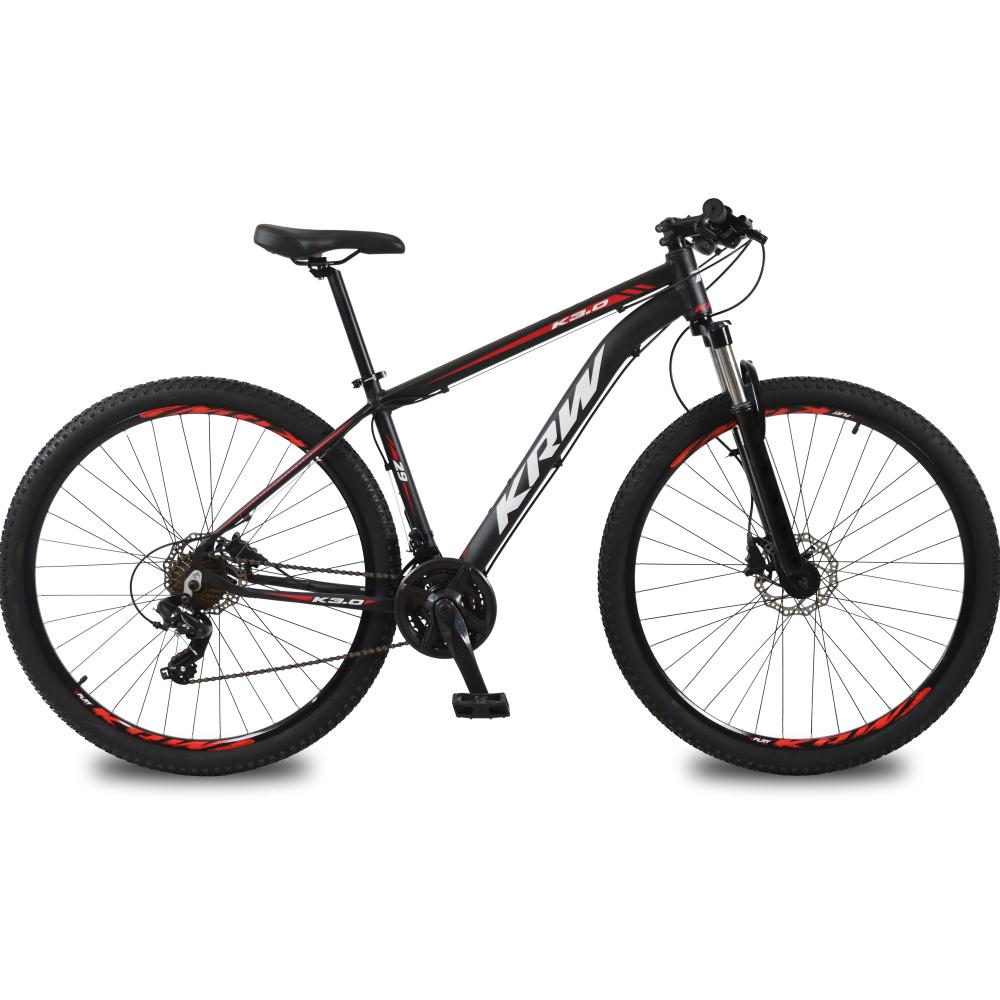 Bicicleta Aro 29 Krw Alumínio Shimano 24v Freio A Disco Hidráulico S51