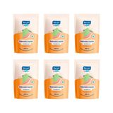 Sabonete Liquido Baruel Baby Refil 210ml Glicerina-kit C/6un