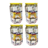Kit 4 Potes Com 20 Un Torrone Com Amendoim De 30g Tony Kelly