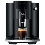 Máquina De Café Expresso Automática Com Moedor Embutido, Funções De Pré-seleção E Visor Em Led, 110v 1450w, Jura E4, Preta