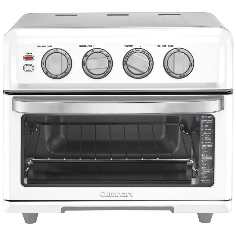 Forno Elétrico Com Função Airfryer Com Grill, 110v 1800w, Cuisinart Toa70w, Branco