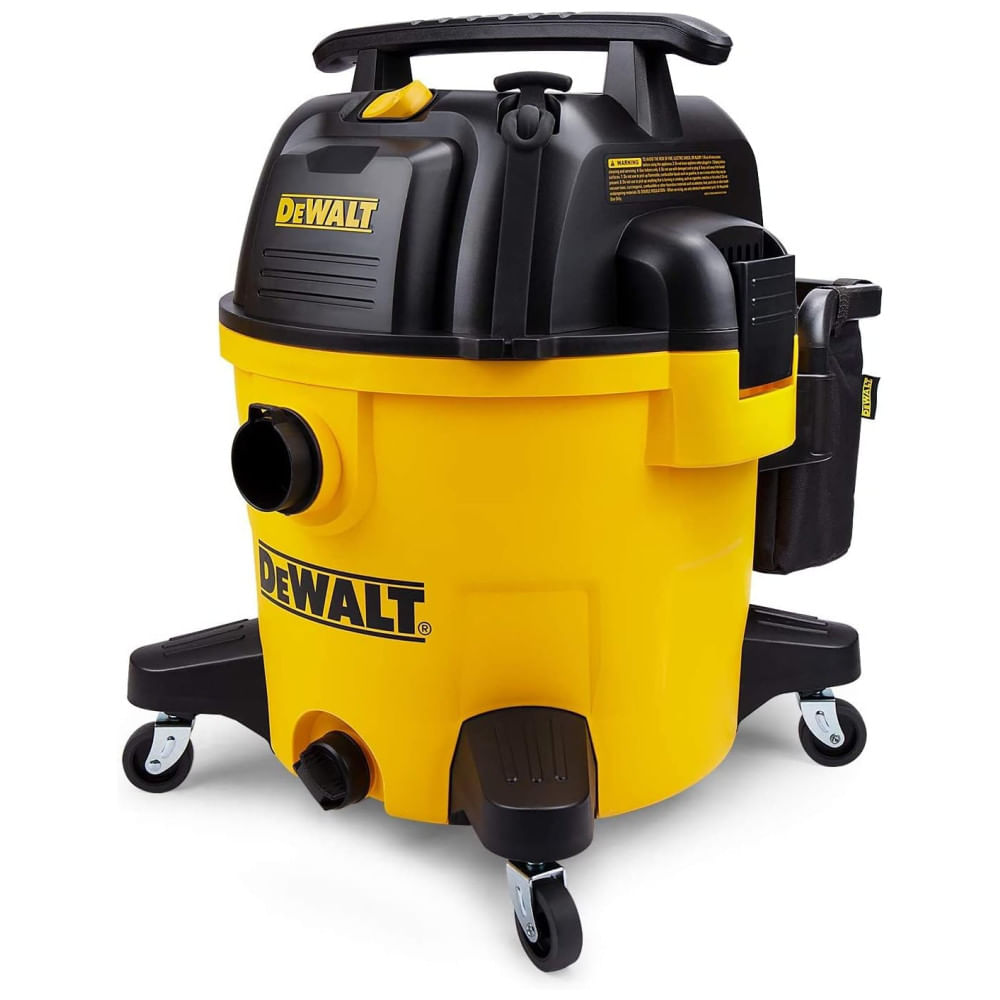 Aspirador De Pó E Água Com Capacidade De 37,9 Litros, 110v 1200w, Dewalt Dxv10pz, Amarelo