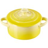 Mini Cacarola De Ceramica 240 Ml Esmaltada E Antiaderente, Amarela, Le Creuset Pg1160t 081m, Amarelo