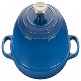 Le Creuset Panela De Ferro Fundido Forno De Pao 2l Com Cozimento Uniforme, Azul