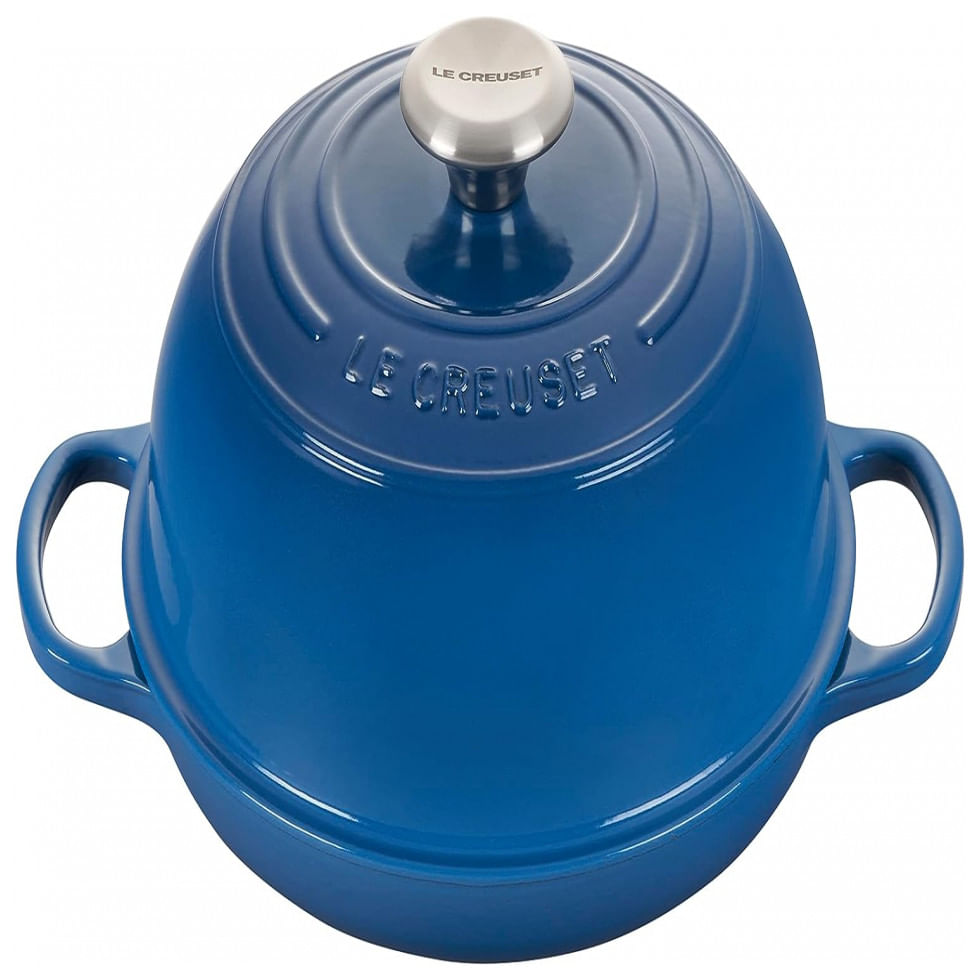 Le Creuset Panela De Ferro Fundido Forno De Pao 2l Com Cozimento Uniforme, Azul