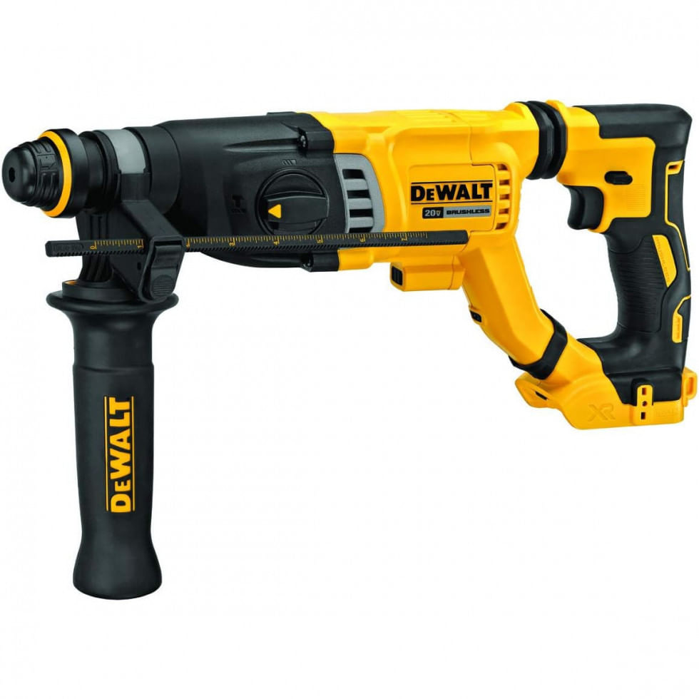 Martelete Perfurador Rotativo Sds Plus Nao Inclui Bateria, Bivolt, Dewalt Dch263b, Amarelo