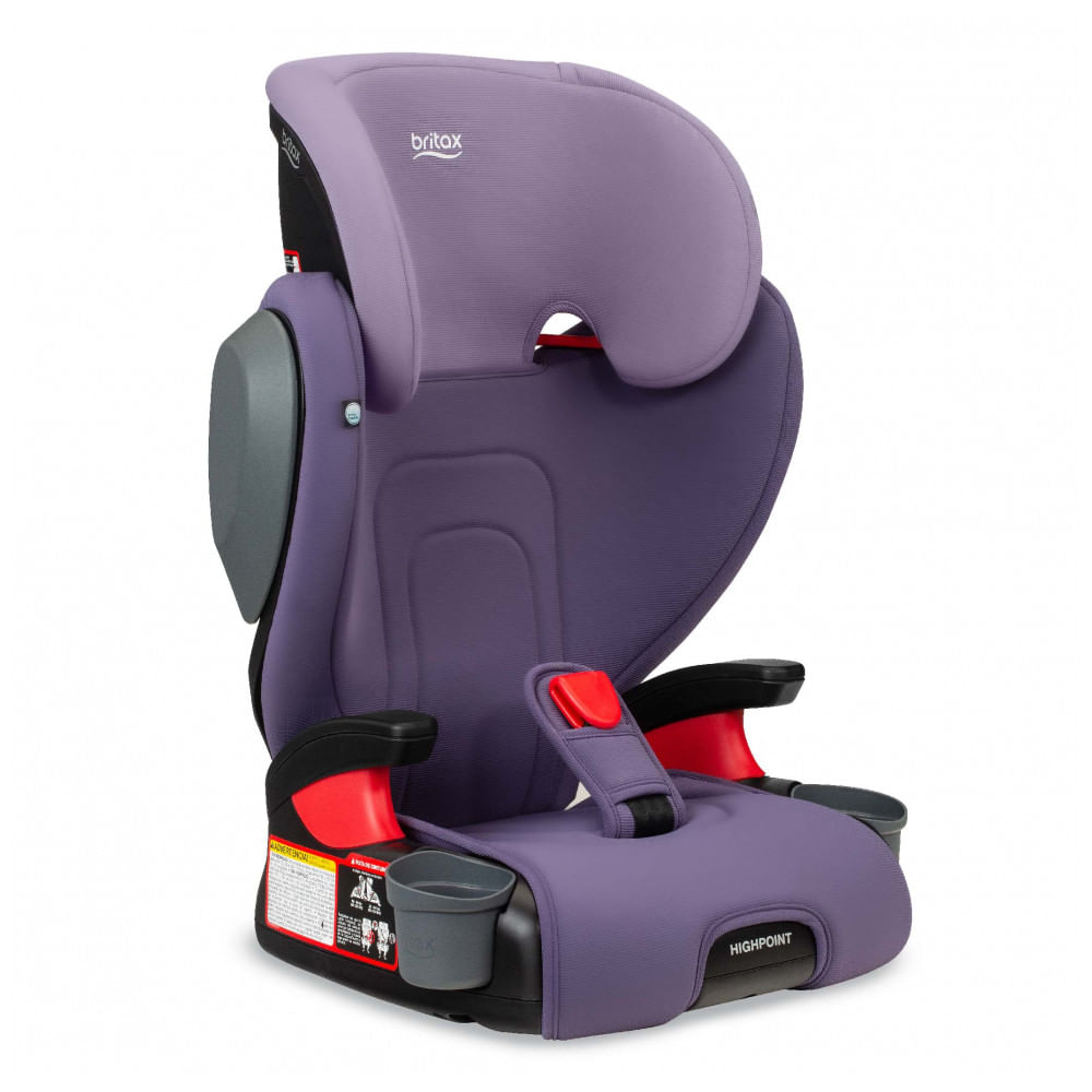 Assento Infantil Elevatório Para Carro Britax Highpoint, Roxo Ombre