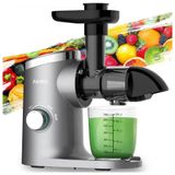 Centrifuga De Frutas Com Função Reversa, 2 Estágios E Silencioso, 110v, Aeitto, Cinza