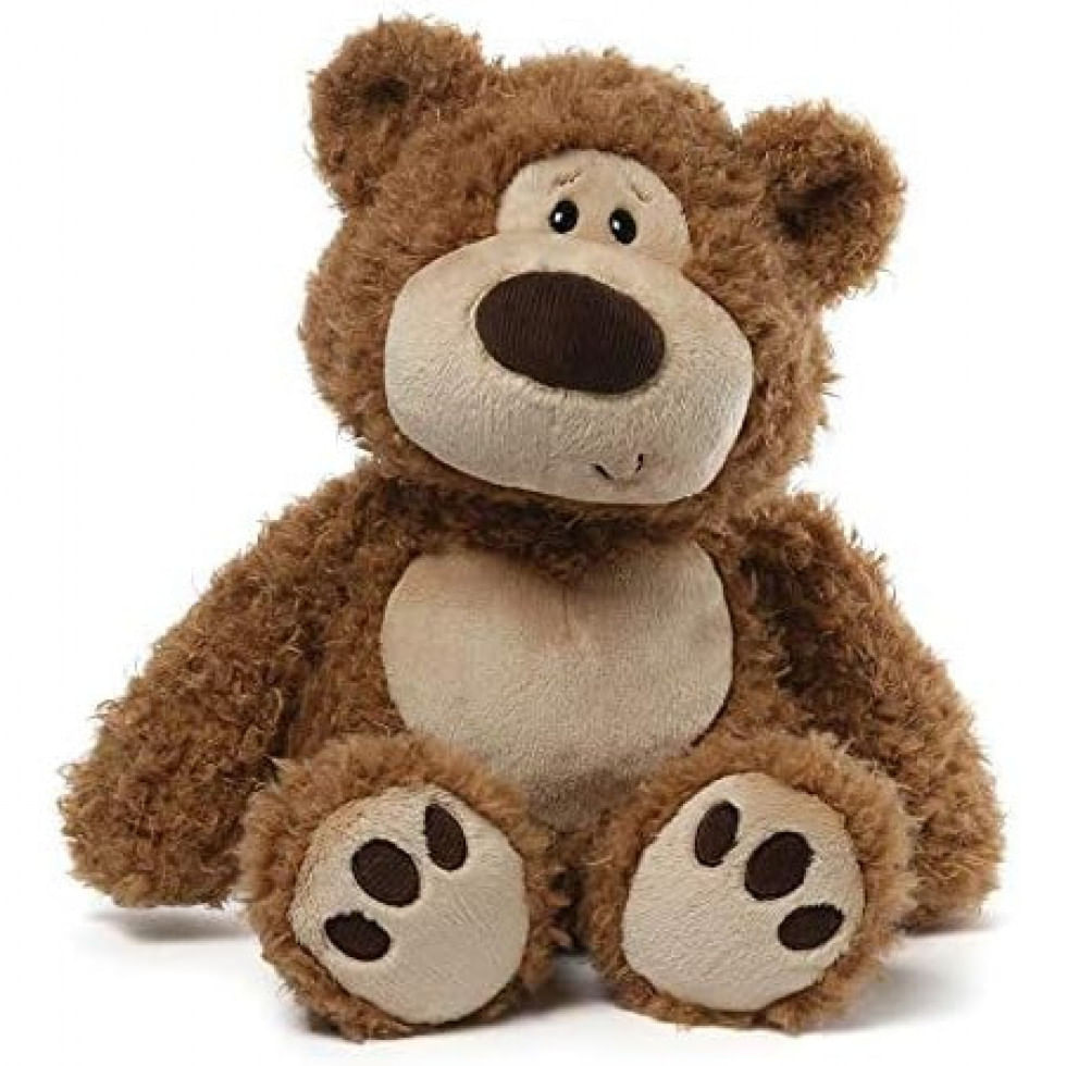 Pelucia Urso Teddy Para Criancas Maiores De 1 Ano, Gund 4050558, Marrom