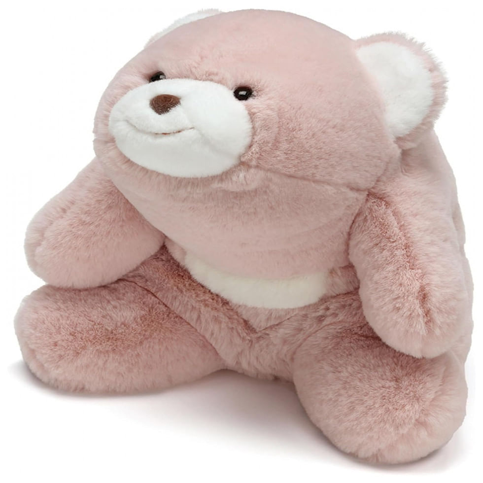 Pelucia Urso Snuffles Para Criancas Maiores De 1 Ano, Gund 6050370, Rosa