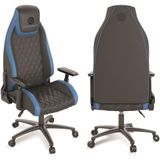 Cadeira Gamer Ergonomica E Giratoria, Atlantic 78050355, Preto