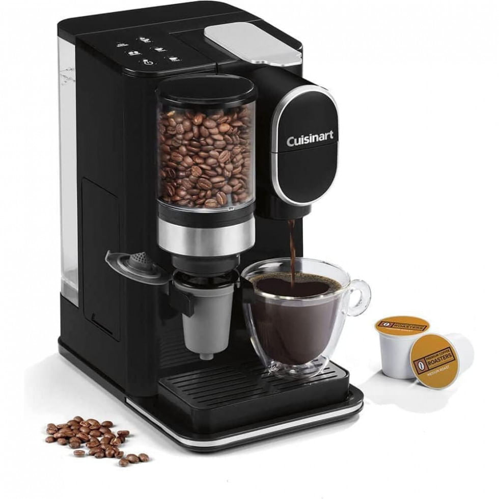 Cafeteira Eletrica 2 Expresso Com Moedor Instantaneo E Reservatorio 1.4l, 110v, Cuisinart Dgb 2, Preto