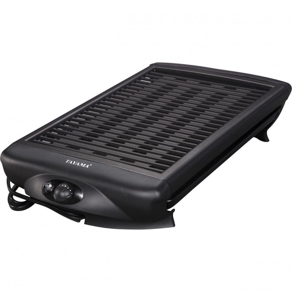 Churrasqueira Eletrica Grill Com Controle De Temperatura Ajustavel, 1120w, 110v, Tayama Tg 868, Preto