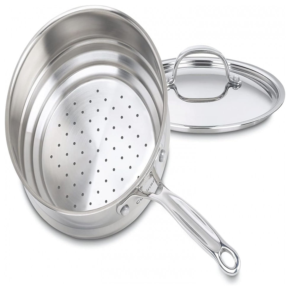 Panela A Vapor Do Chef Em Aco Inoxidavel, Cuisinart 7116 20