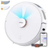 Aspirador De Po Robo Imou L11 Com Conexao Via App, Wi Fi E Auto Carregamento, 110v, Branco