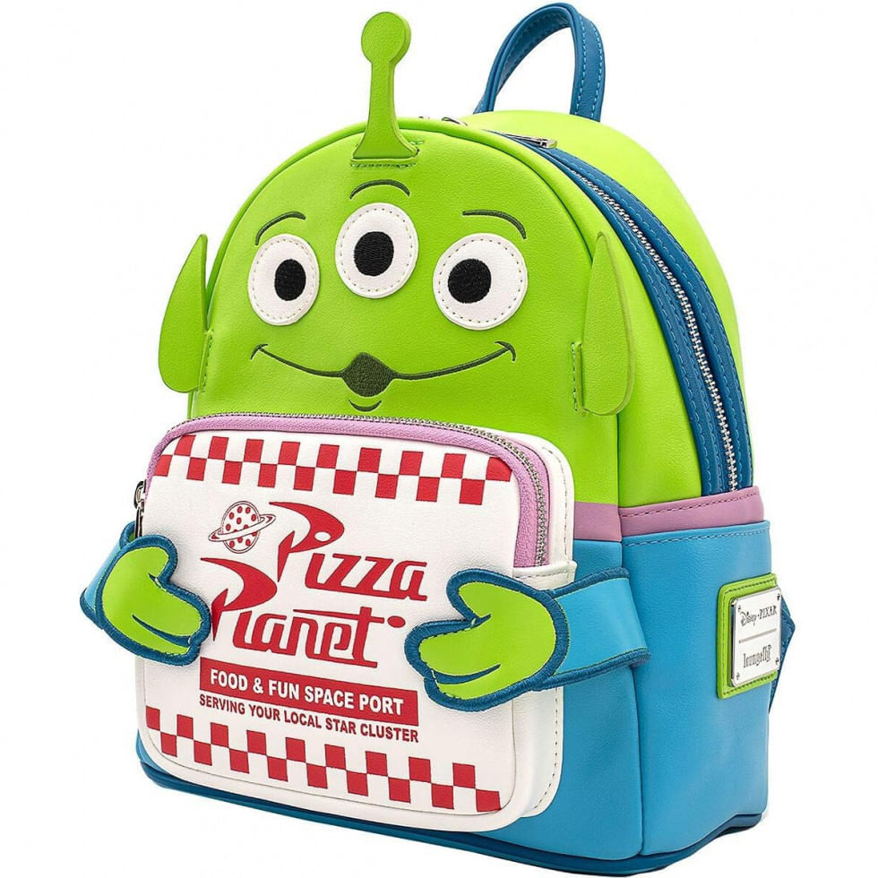 Mochila Escolar Infantil Loungefly Pixar Toy Story Para Criancas A Partir De 10 Anos, Azul