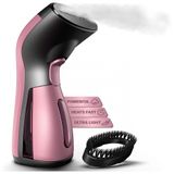 Vaporizador De Roupas Profissional Aquecimento 25s Com Capacidade De 120ml, 110v, Isteam Ms08, Rosa