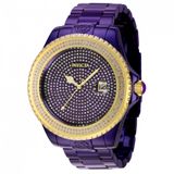 Relógio Masculino Automático Invicta Pro Diver Com Diamante 2,68 Quilates, Roxo 43621