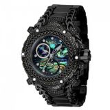 Relógio Feminino Invicta Gladiator Com Diamante De 1,08 Quilates E Mostrador Abalone, Preto 41422