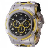 Relogio Masculino Analogico De Quartzo 53mm, Invicta Bolt Zeus 43791, Prata E Amarelo