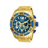 Relógio Masculino Pro Diver Scuba, Invicta 25852, Dourado E Azul