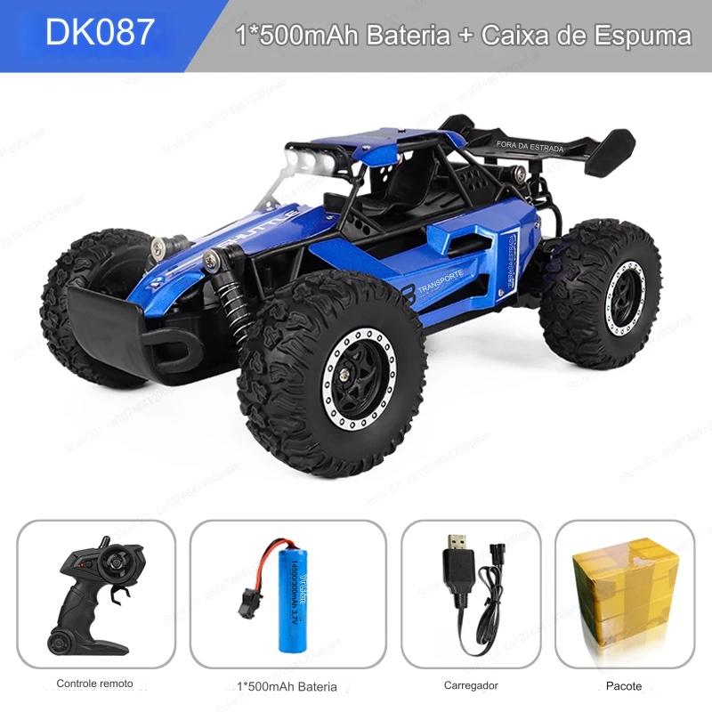 Carrinho Controle Remoto 2024 Off Road 2.4 Ghz Rapido Leds