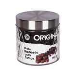 Pote De Vidro Redondo Diamond Com Tampa 750ml 11cm