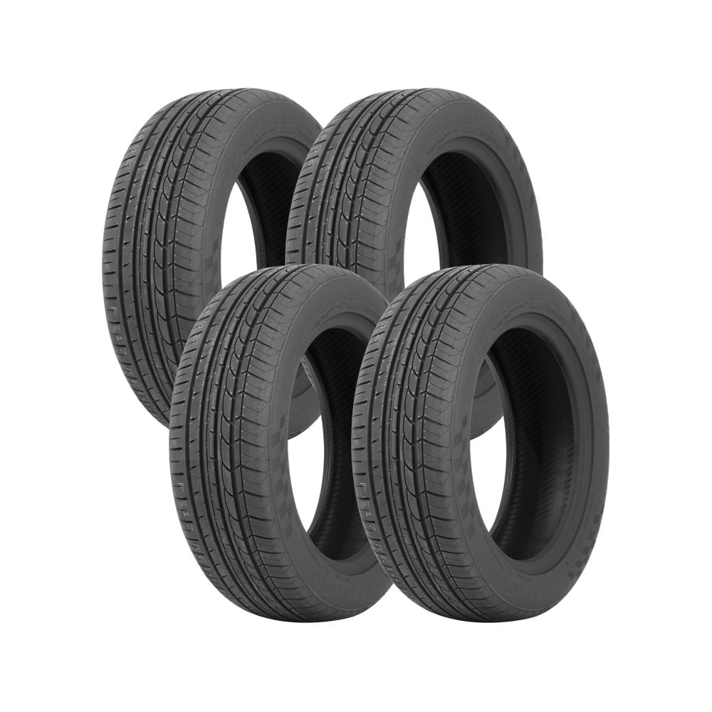 Jogo 4 Pneus Itaro Aro 16 Mu02 195/55r16 91v Xl