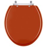 Assento Sanitario Poliester Targa Caramelo Para Vaso Deca