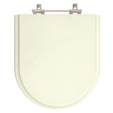 Assento Sanitario Poliester Smart Pergamon (bege Claro) Para Vaso Celite