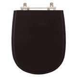 Assento Sanitario Paris Preto Para Vaso Ideal Standard