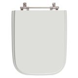 Assento Sanitario Poliester Tivoli Silver (cinza Claro) Para Vaso Ideal Standard