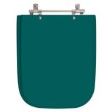 Assento Sanitario Poliester Tivoli Verde Amazonia Para Vaso Ideal Standard