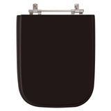 Assento Sanitario Tivoli Preto Para Vaso Ideal Standard
