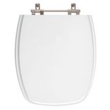 Assento Sanitario Poliester Palladium Branco Para Vaso Celite