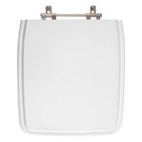 Assento Sanitario Poliester Vila Rica Branco Para Vaso Icasa