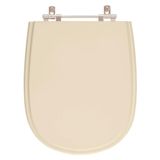 Assento Sanitario Poliester Paris Visone (salmao) Para Vaso Ideal Standard