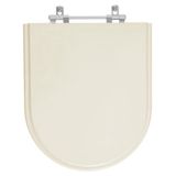 Assento Sanitario Poliester Nuova Creme Para Vaso Deca