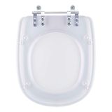 Assento Sanitario Poliester Sabatini Cristal Para Vaso Icasa