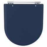 Assento Sanitario Poliester Calypso Azul Navy Para Vaso Incepa