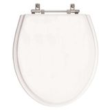 Assento Sanitario Poliester Ritz Branco Para Vaso Deca
