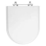 Assento Sanitario Poliester Oxford Branco Para Vaso Deca