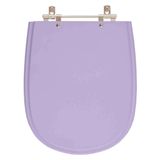 Assento Sanitario Poliester Paris Bermuda Para Vaso Ideal Standard