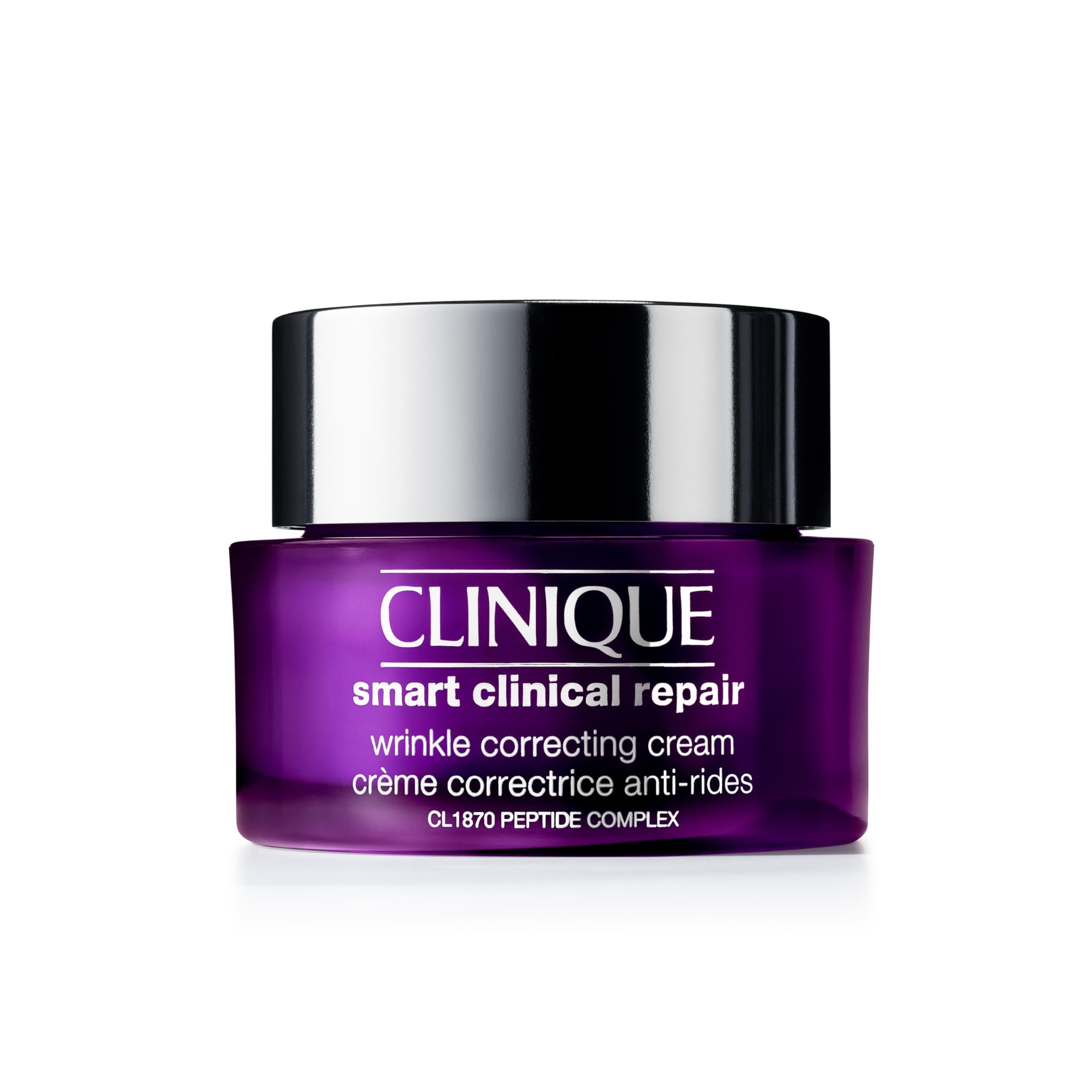 Creme Facial Corretor De Rugas Clinique Smart Clinical Repair Com Ácido Hialurônico E Peptídeos | Antienvelhecimento E Hidratante, 1,7 Fl. Oz.