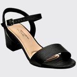Sandália Feminina Ultraconforto Modare Salto Médio 7109.469.21736 - Preto - 34
